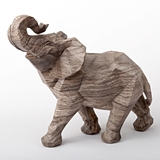FashionCraft Jumbo-Size 'Mocha Blends' Geometric Design Elephant