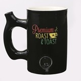 Premium 'Roast & Toast' Rasta Ceramic Mug from Gifts by FashionCraft