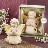 FashionCraft Guardian Angel Design Light Up LED Praying Angel Figurine