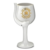 420 Vineyards - Roast & Toast Ceramic Wine Glass Pipe by FashionCraft