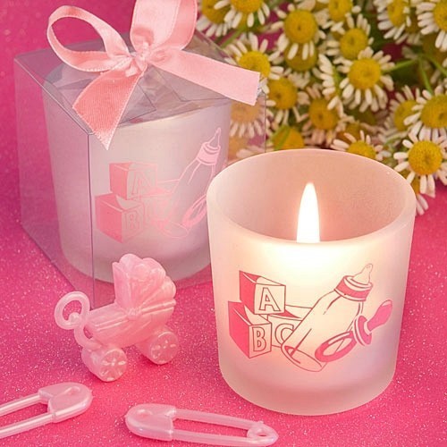 FashionCraft 'Favor Saver' Collection Baby Girl-Themed Candle Holder