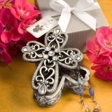 FashionCraft Cross Design Curio Box from The Heavenly Favor Collection