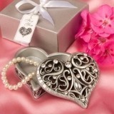 FashionCraft Exquisite Heart Shaped Curio Box