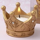 FashionCraft Royal Golden Crown Tea Light Candle