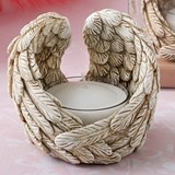 FashionCraft Guardian Angel Wings Tealight Candle Holder
