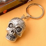 FashionCraft Day of the Dead Collection Sugar Skull Bottle Key Chain