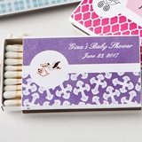 Personalized Expressions Collection 50 Matchboxes (Baby Shower)