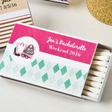 Personalized Expressions Collection 50 Matchboxes (Birthday Designs)