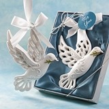 FashionCraft Dove of Peace with Olive Branch Hanging Ornament