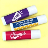 Ducky Days Personalized Lip Balm in White Tube (Sports-Themed Designs)