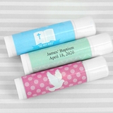 Ducky Days Personalized Lip Balm in White Tube (Religious Designs)