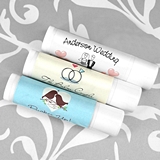Ducky Days Personalized Lip Balm in White Tube (Wedding Designs)