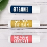 Ducky Days Personalized Catchy Sayings Lip Balm in White Tube