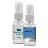 Custom Corporate Hand Sanitizer Spray - 1oz Travel Size Bottle