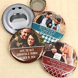 Ducky Days Photo Personalized Glossy Disc-Shaped Bottle Opener