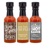 Personalized Travel-Size Hot Sauce Bottle with Catchy Sayings (15 Designs)