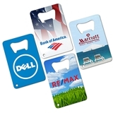 Custom Corporate Logo Stainless-Steel Credit Card Bottle Opener