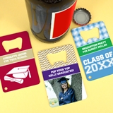 Personalized Graduation Stainless Steel Credit Card Bottle Opener