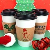 Ducky Days Personalized Insulated Cup Sleeves with Holiday Designs