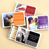 Custom Picture Perfect Photo Matches in White Matchbox (Set of 50)