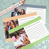 Personalized Picture Perfect Photo Advice Cards (Set of 25)