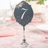 Lillian Rose Chalkboard & Floral Motif Table Numbers (Numbers 1 - 24)