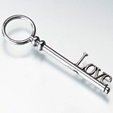 "Love is the Key to a Happy Marriage" Love Key Favor