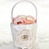 Lillian Rose Chic & Shabby Flower Basket