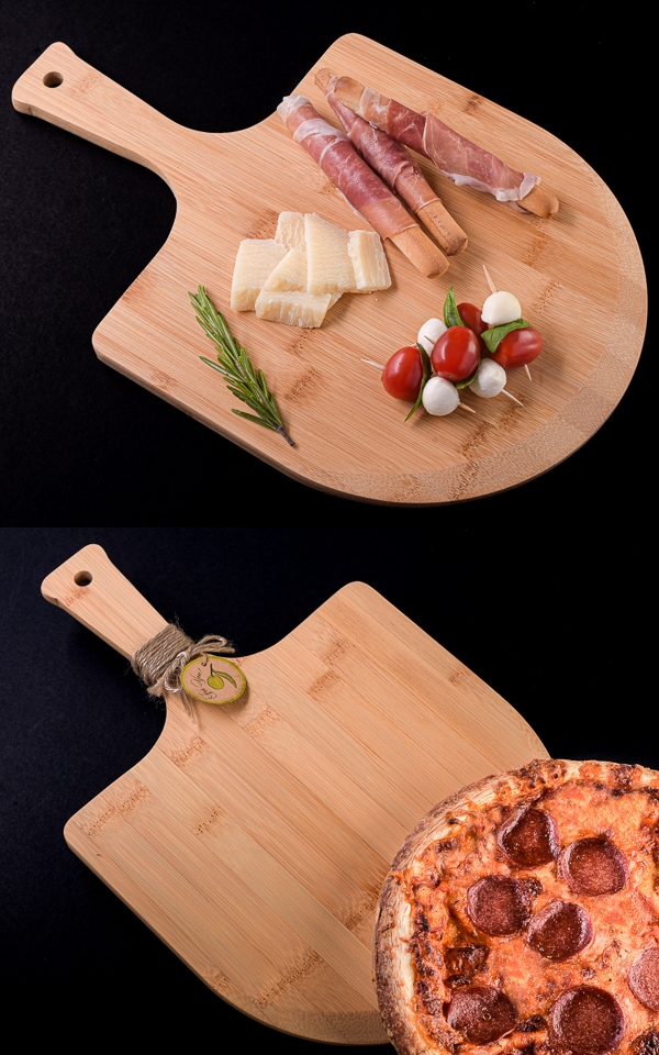 Artisano Designs Gourmet Pizza Peel and Charcuterie Board