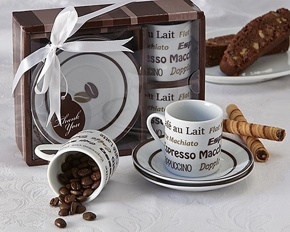 Artisano Designs "Euro Cafe" Espresso Coffee Cup Set