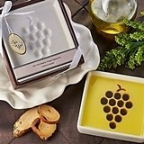 Vineyard Select Olive Oil and Balsamic Vinegar Dipping Plate