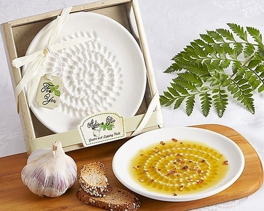 Artisano Designs "Aglio e Olio" Grater & Dipping Plate