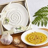 Artisano Designs "Aglio e Olio" Grater & Dipping Plate