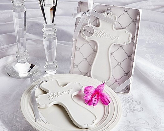 Artisano Designs "Blessings" Elegant Porcelain Cross