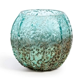 Park Hill Collection Seaside Glass Round Votive Holder