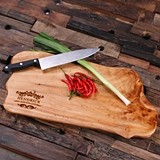 Personalized Engraved Cedar Wood Cutting Chopping Board