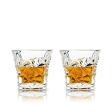 Prism Lead-Free Crystal Whiskey Tumblers by VISKI (Set of 2)
