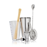 7-Piece Mixologist Barware Essentials Set by True