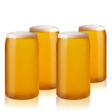 Beer Can-Shaped Pint Glasses by True (Set of 4)