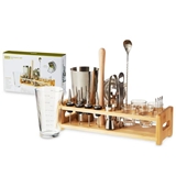 Mixologist's 20-Piece Professional-Grade Barware Set by True