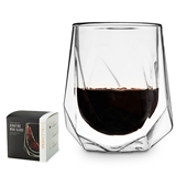 Alchemi Double-Walled Aerating Wine Tasting Glass by VISKI