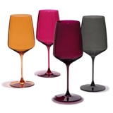 Reserve Nouveau 22oz "Sunset" Wine Glasses by VISKI (Set of 4)