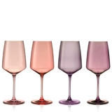 Reserve Nouveau "Moonrise" Crystal Wine Glasses by VISKI (Set of 4)