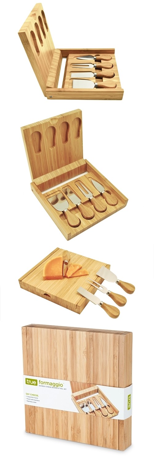Formaggio: Bamboo Cheese Board & Tool Set by True