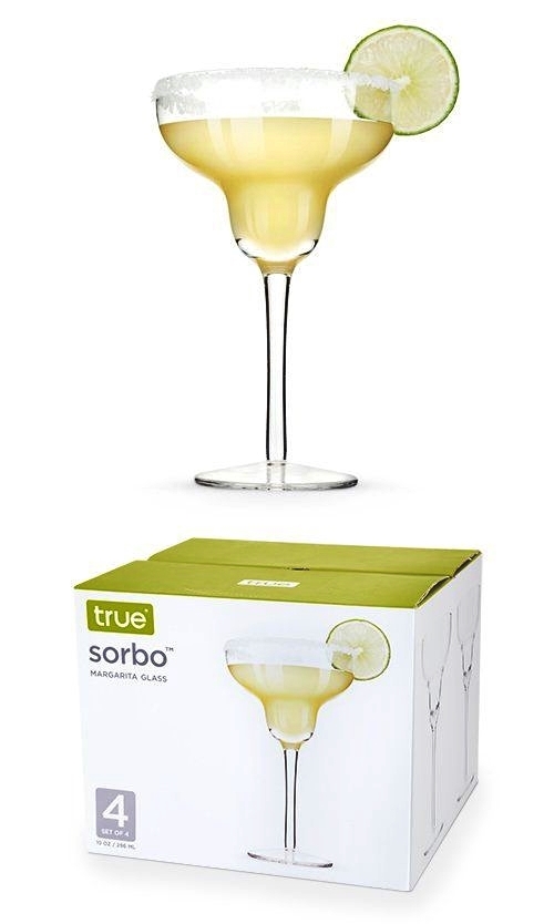 Essential "Sorbo" Margarita Glasses by True (Set of 4)