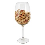 "Big Bordeaux" Giant Wine Glass Cork Holder by True