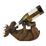 "Mischievous Moose" Wine Bottle Holder by True