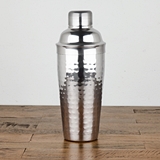 Admiral Collection Hammered Stainless-Steel Cobbler Shaker by VISKI