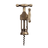 Chateau Antique Gold-Finish Corkscrew in Wood Box by Twine