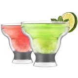 FREEZE Collection Margarita Cooling Cups in Grey by HOST (Set of 2)